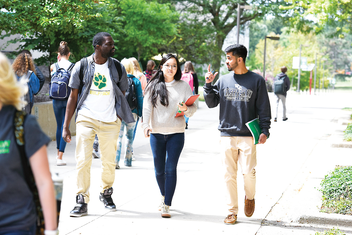 Image of Three Students.